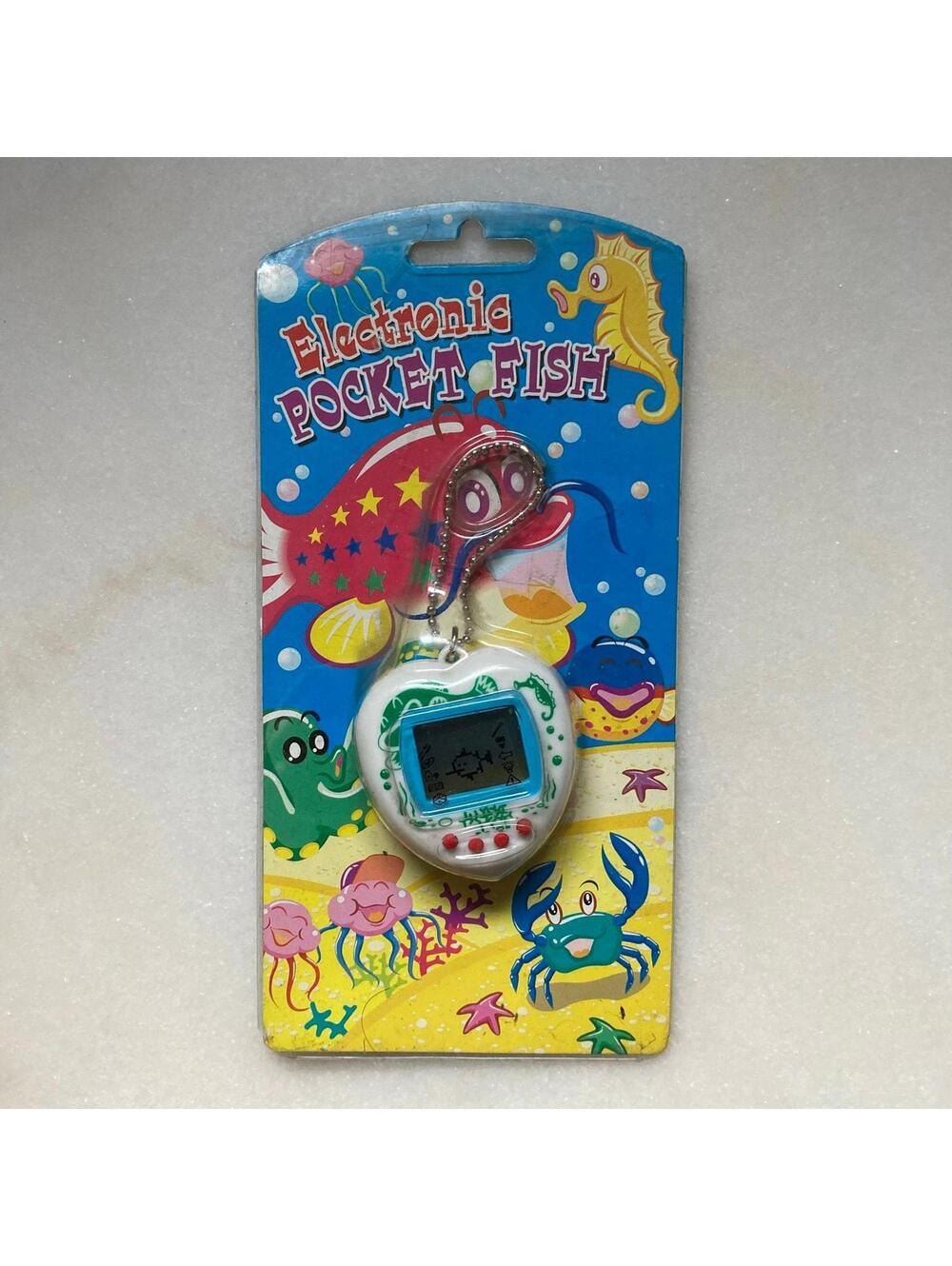 Working Pocket Fish Virtual Pet 90s Electronic Kids Toy Tamagotchi